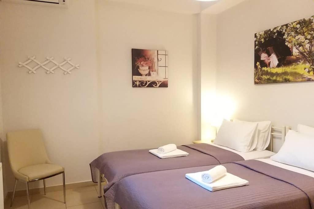 New, Modern, Bright And Independent Apartment 83 M2, With Garden, 5Min To The Beach And The City Center Calamata Exterior foto